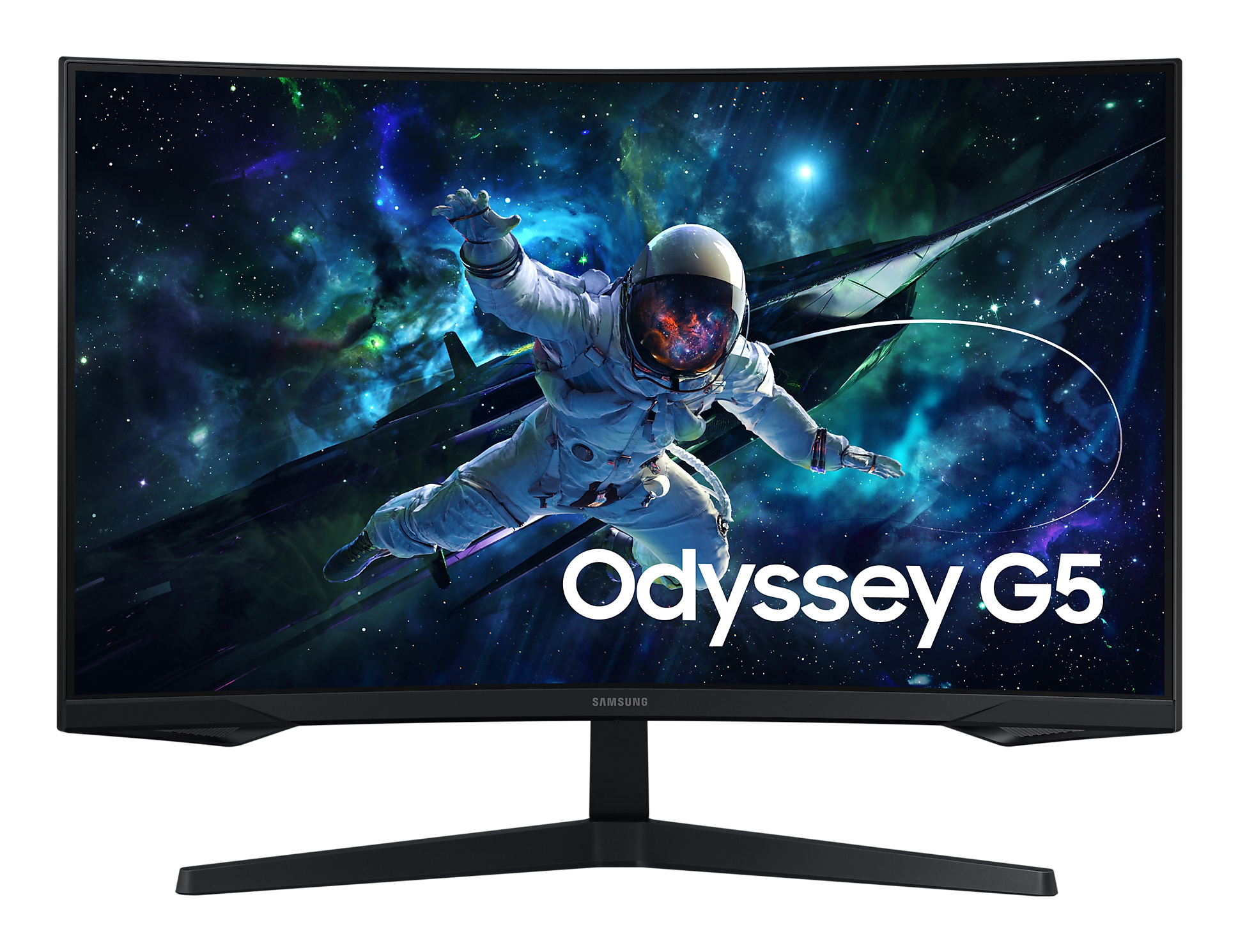 Monitor Gamer 32 pulgadas Odyssey G5 G55C, QHD (2560 x 1440), Curvatura 1000R, 165Hz, 1ms, LS32CG552ELXZX MONSMG1960