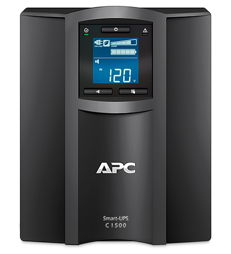 No Break Capacidad 1440VA, 900 watts, 120v, 8 APC SMC1500C, 1440 VA, 900 W, 3 h, Negro, Industrial y Oficina
