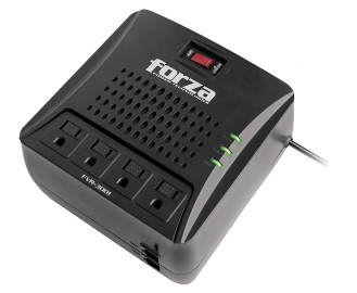 Regulador FORZA, Negro, Hogar y Oficina, 3000 VA, 1500 W
