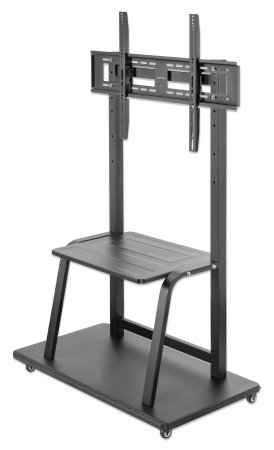 462334 Soporte para TV de ultra alta resistencia con ruedas: Soporta una pantalla de 37 pulgadas a 100 pulgadas de hasta 150 kg, repisa y base para una lap