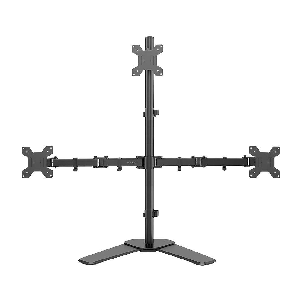 Soporte Tres Monitores ENFORCE ZONE-B SM530 ACTECK Soporte Con Base Articulado para Tres Monitores ACCACT5460