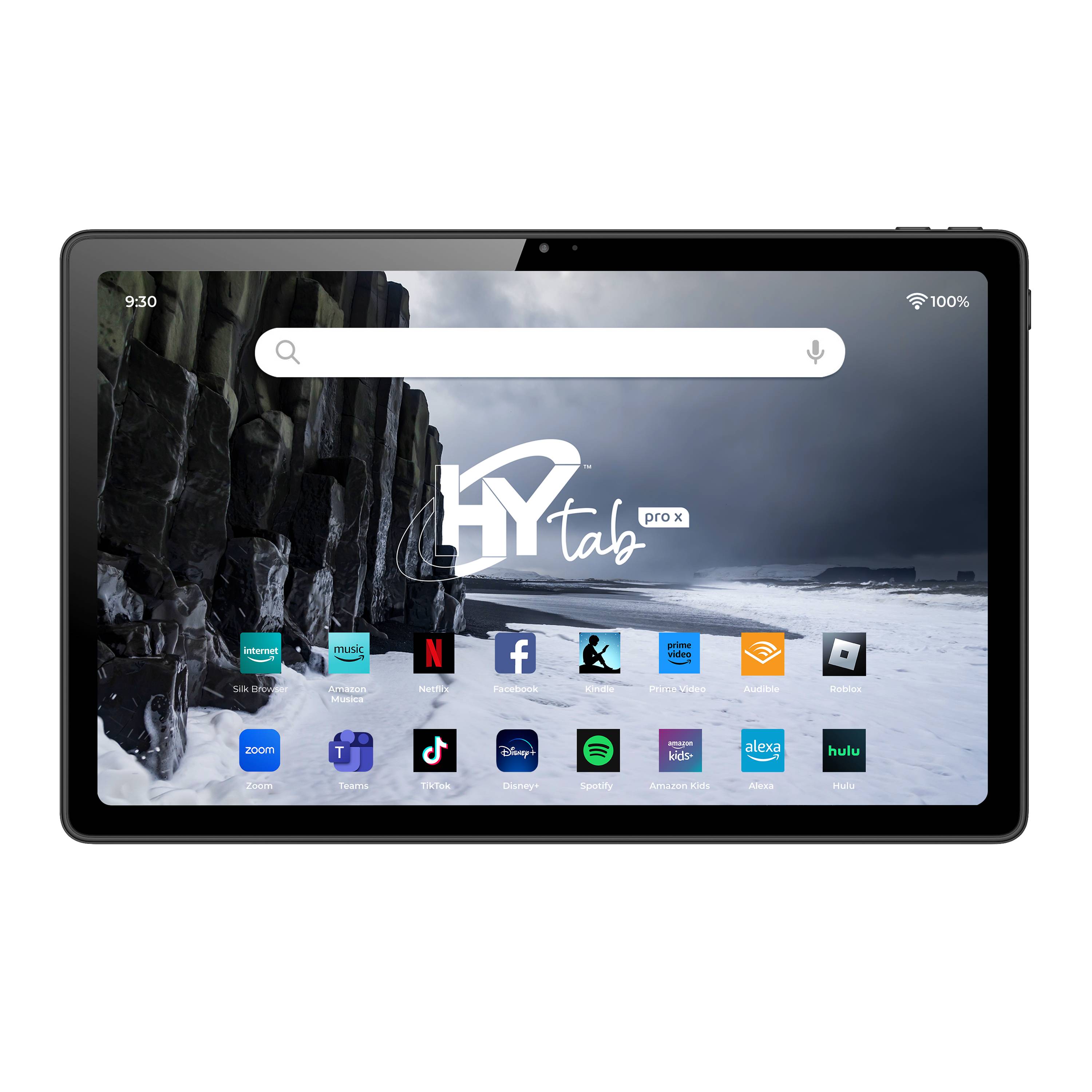 Tableta HYUNDAI Pro X HT10LA3MSGNA01, 10.3 pulgadas Full HD, 8GB RAM, 256GB. 4G LTE. Incluye Stylus Pen, Audifonos y Protector de Pantalla TLCHYU550