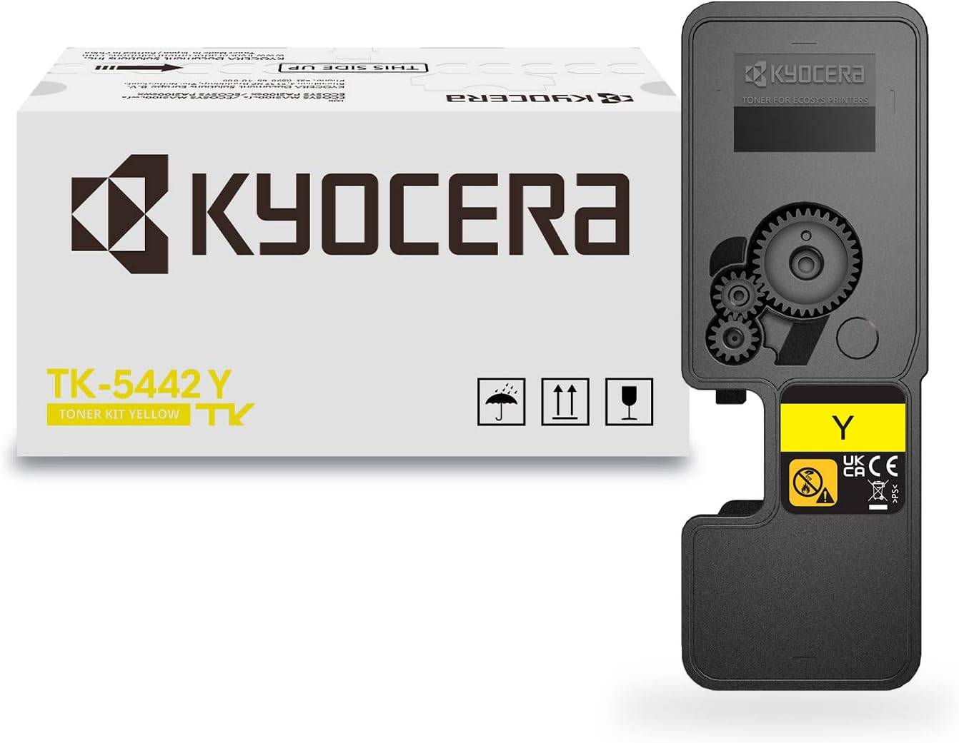 Tóner KYOCERA 1T0COAAUS0 TK-5442Y, 2400 páginas, amarillo